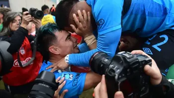 Festejos del club Belgrano, campeón del fútbol argentino. Festejos del club Belgrano, campeón del fútbol argentino.