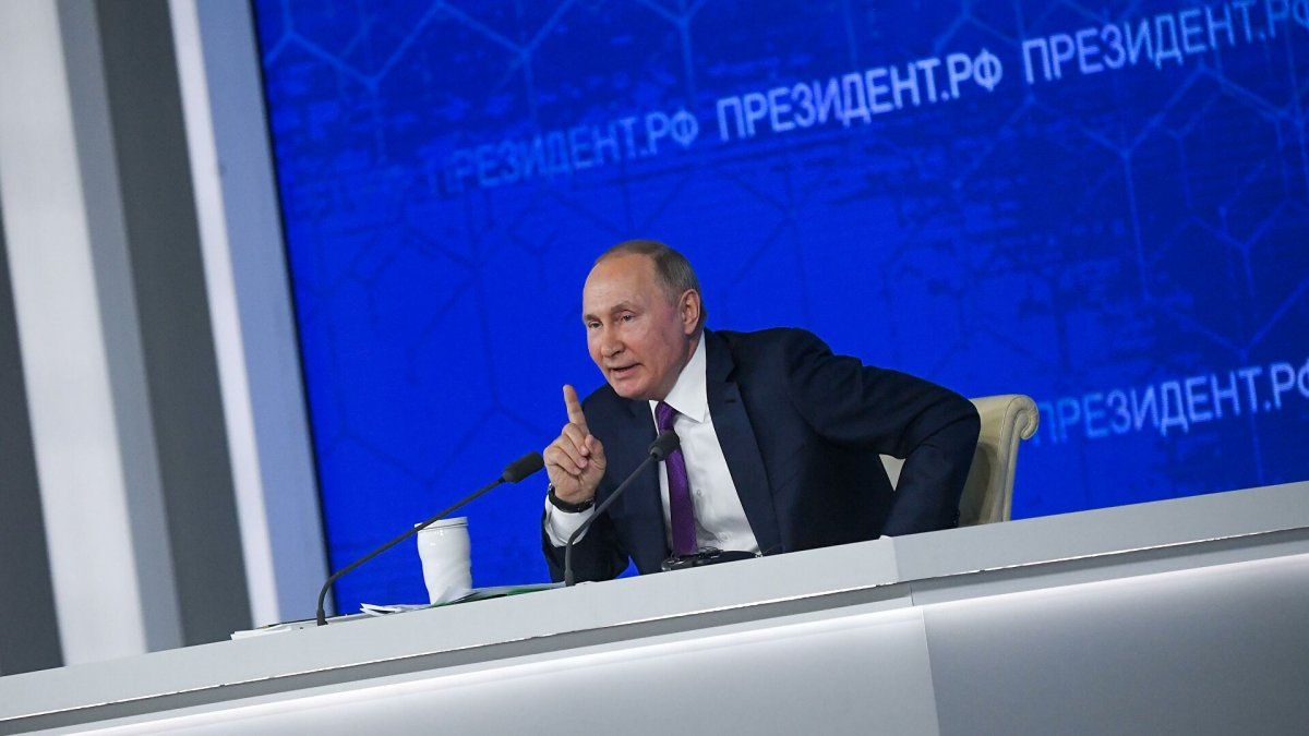 Vladimir Putin, presidente de Rusia
