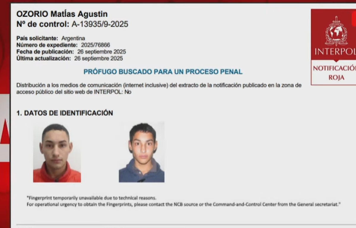 Triple Crimen: Piden captura internacional de Matías Ozorio, sicario de  Pequeño J