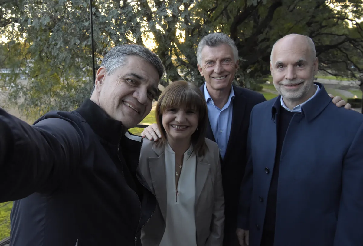 Jorge Macri, Patricia Bullrich, Mauricio Macri y Horacio Rodríguez Larreta. Jorge Macri, Patricia Bullrich, Mauricio Macri y Horacio Rodríguez Larreta. 