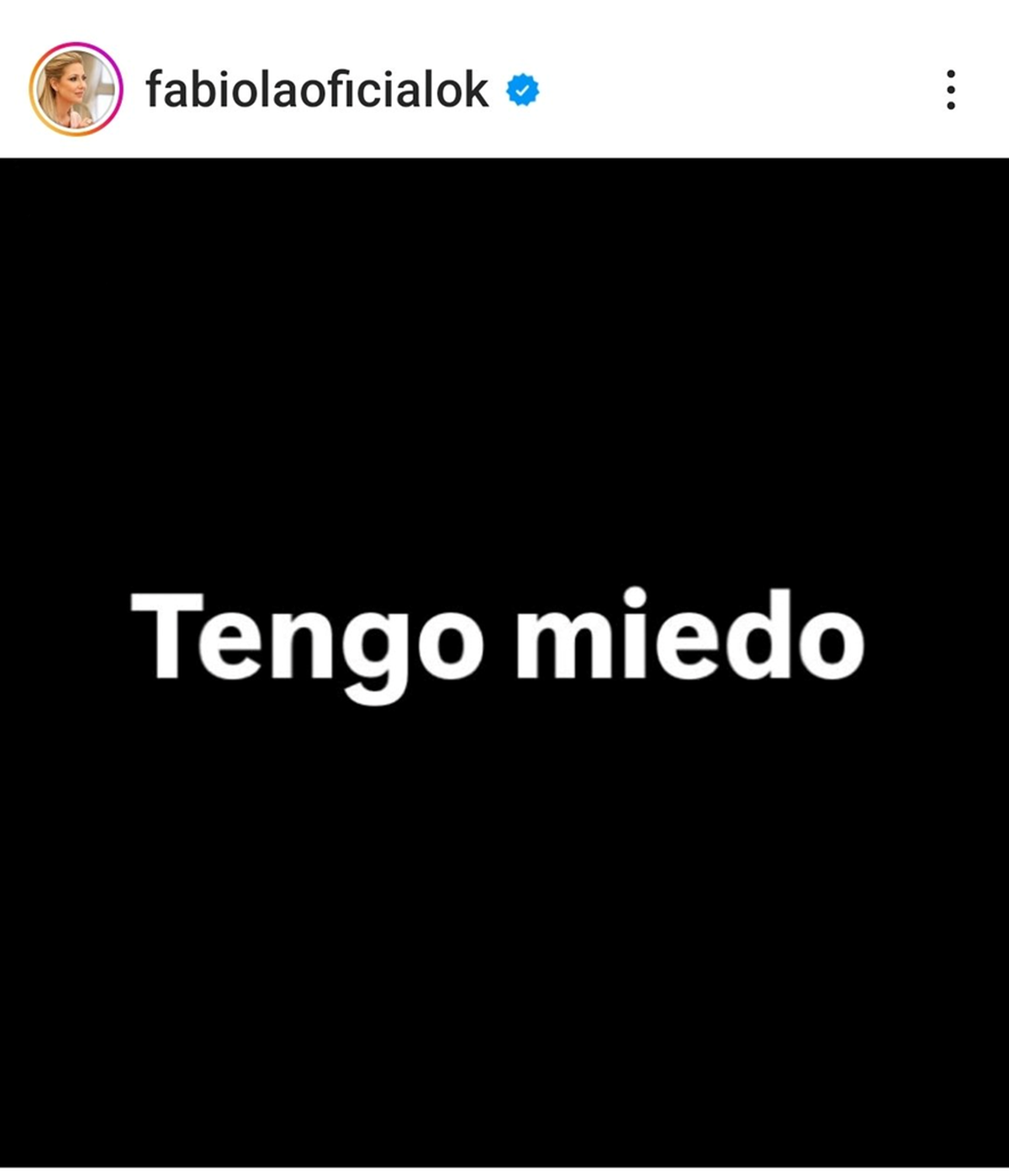 Críptico posteo de Fabiola Yáñez en Instagram. Todavía no entregó su celular a la justicia española Críptico posteo de Fabiola Yáñez en Instagram. Todavía no entregó su celular a la justicia española