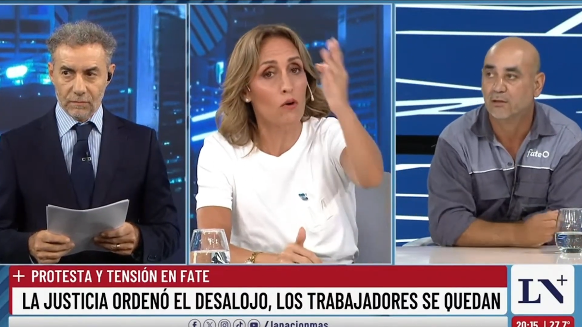 En LN+, Florencia Arietto confrontó a un operario de la fábrica y el intercambio expuso la distancia entre el discurso político y la realidad de la clase trabajadora. En LN+, Florencia Arietto confrontó a un operario de la fábrica y el intercambio expuso la distancia entre el discurso político y la realidad de la clase trabajadora.