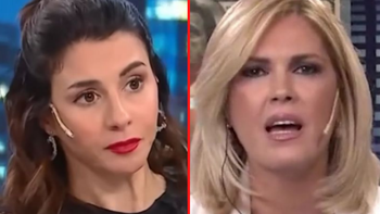 Marcela Pagano y Viviana Canosa, en días de A24. Marcela Pagano y Viviana Canosa, en días de A24.