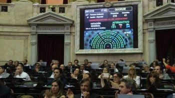 De Diputados pasó al Senado De Diputados pasó al Senado