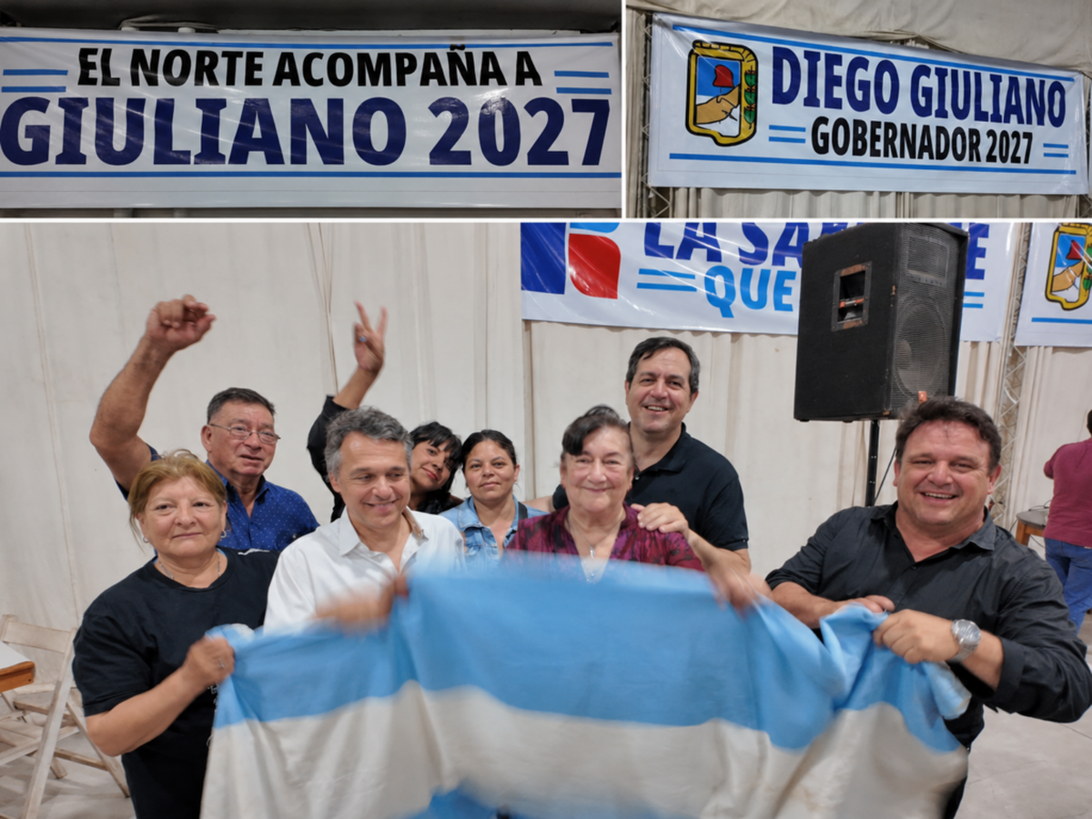 Diego Giuliano pisa el acelerador y se posiciona temprano rumbo a la gobernación. Diego Giuliano pisa el acelerador y se posiciona temprano rumbo a la gobernación. 