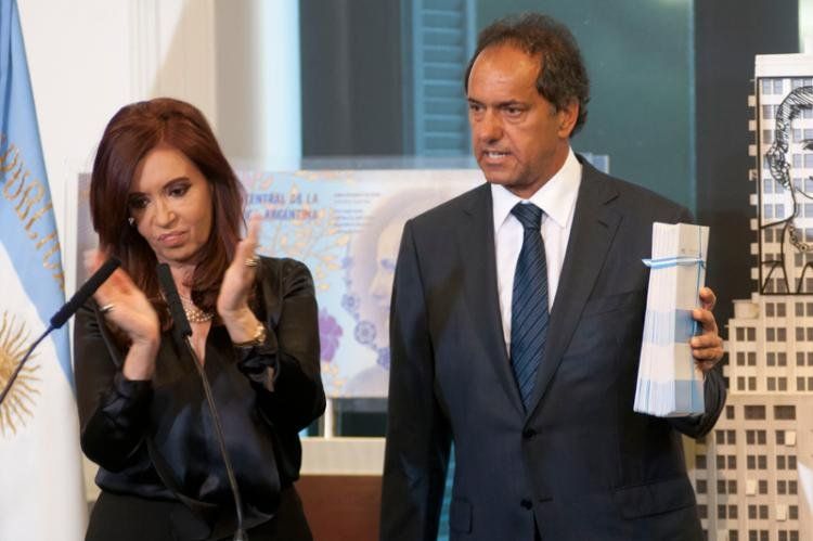 Cristina se mostrará con Scioli, tras los cruces por los muertos en La Plata. (Foto archivo NA)