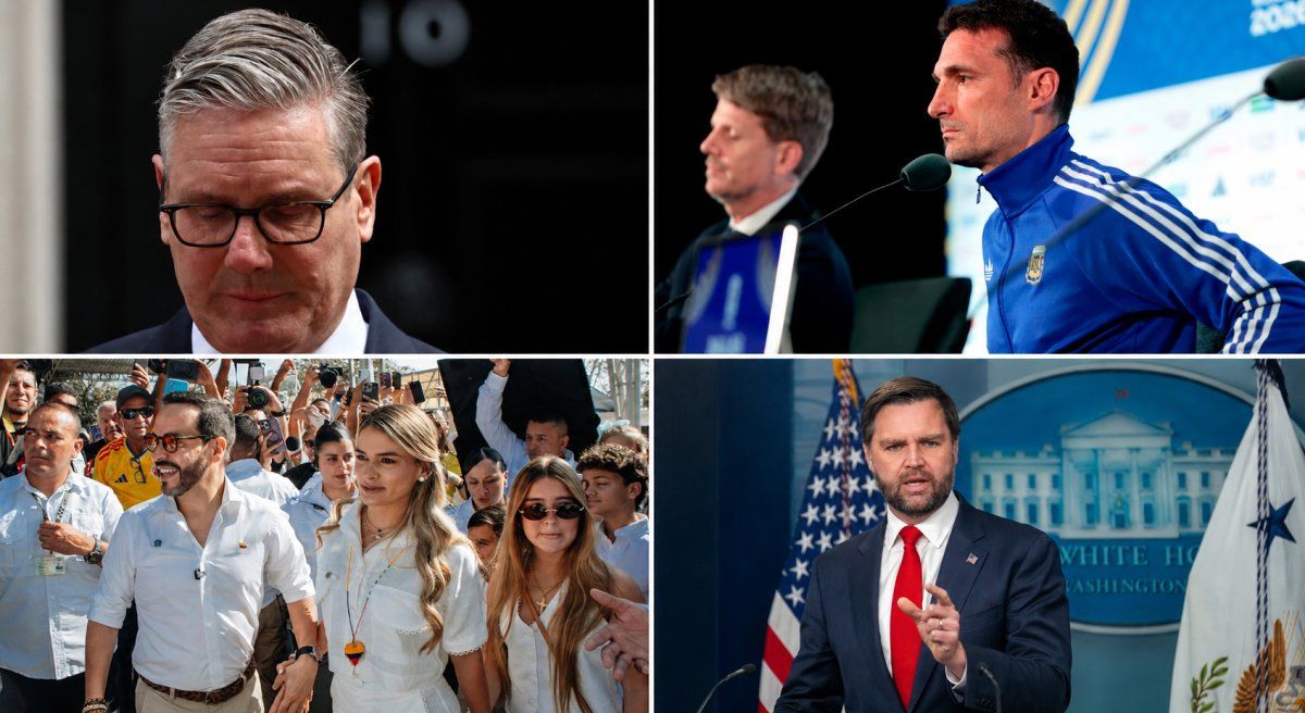 Keir Starmer, Lionel Scaloni, Abelardo de la Espriella y JD Vance marcan los ejes de la mañana: crisis política en Reino Unido, definición de la Selección Argentina, giro a la derecha en Colombia y negociación por la guerra.