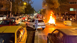Irán en llamas: protestas en Teherán.
