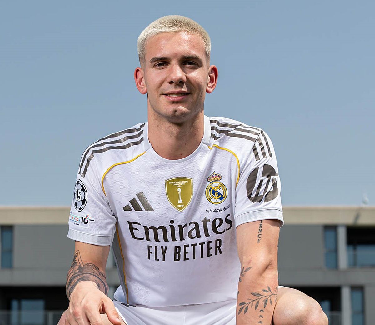 Franco Mastantuono, jugador del Real Madrid