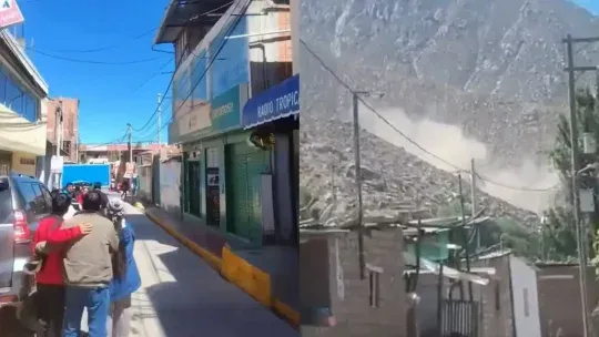 Terror en las calles de Perú por un sismo de 7, 2
