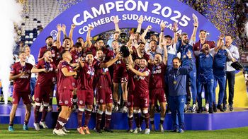 San Nahuel Losada le dio la Copa Sudamericana a Lanús y agradece 'el Guapo'