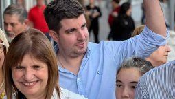 Javier Iguacel, cuando&nbsp; acompañaba a Patricia Bullrich