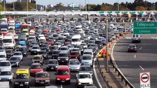 Rutas argentinas colapsadas Rutas argentinas colapsadas