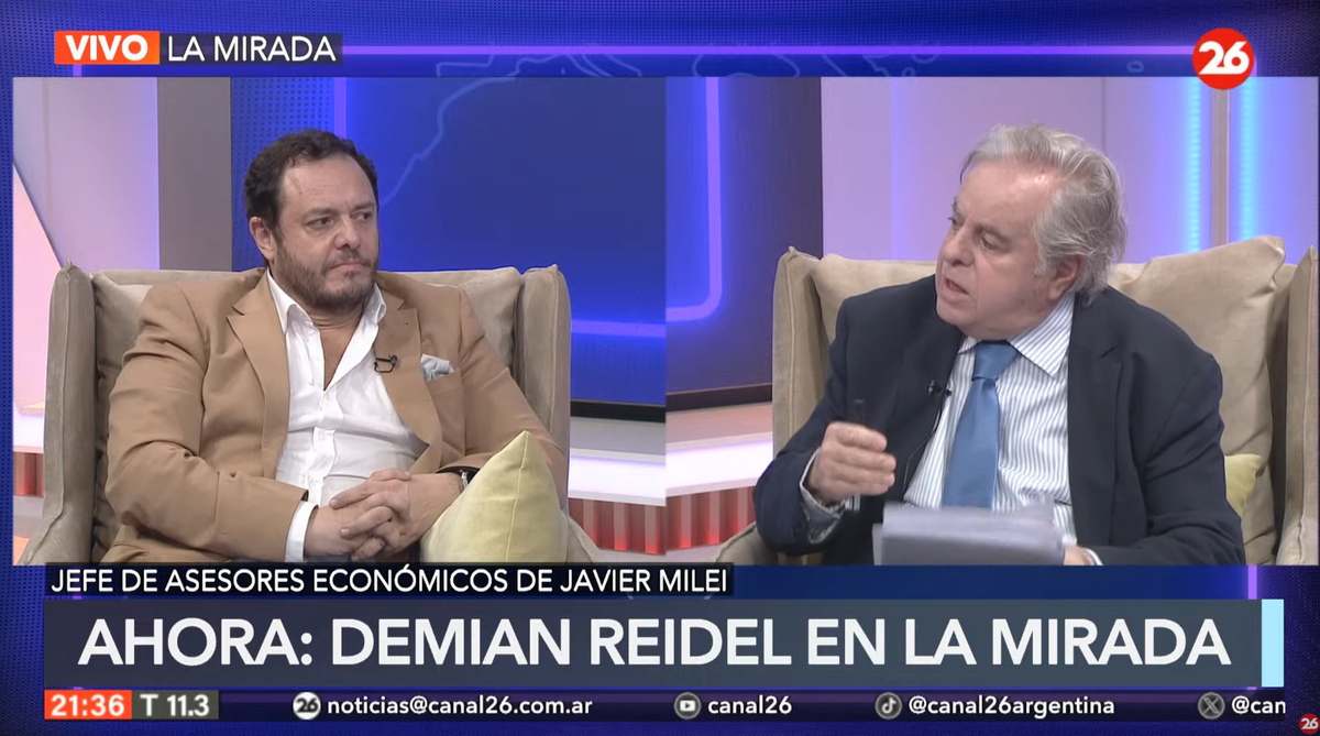 Demian Reidel habló en La Mirada de Roberto García sobre Inteligencia Artificial Demian Reidel habló en La Mirada de Roberto García sobre Inteligencia Artificial