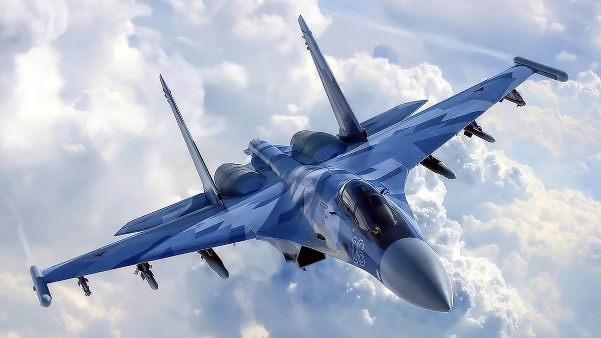 El caza Sukhoi Su-35 ruso que quiere Irán. El caza Sukhoi Su-35 ruso que quiere Irán.