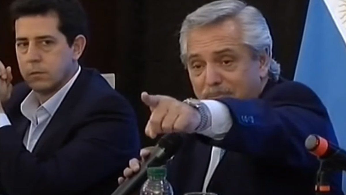 Alberto Fernández en Comodoro Rivadavia.