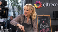 Del estudio a la calle: El enojo de Jimena Monteverde por el nuevo formato de su programa televisivo. Del estudio a la calle: El enojo de Jimena Monteverde por el nuevo formato de su programa televisivo.
