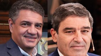 Jorge Macri (izq.) y Fernán Quirós. Jorge Macri (izq.) y Fernán Quirós.