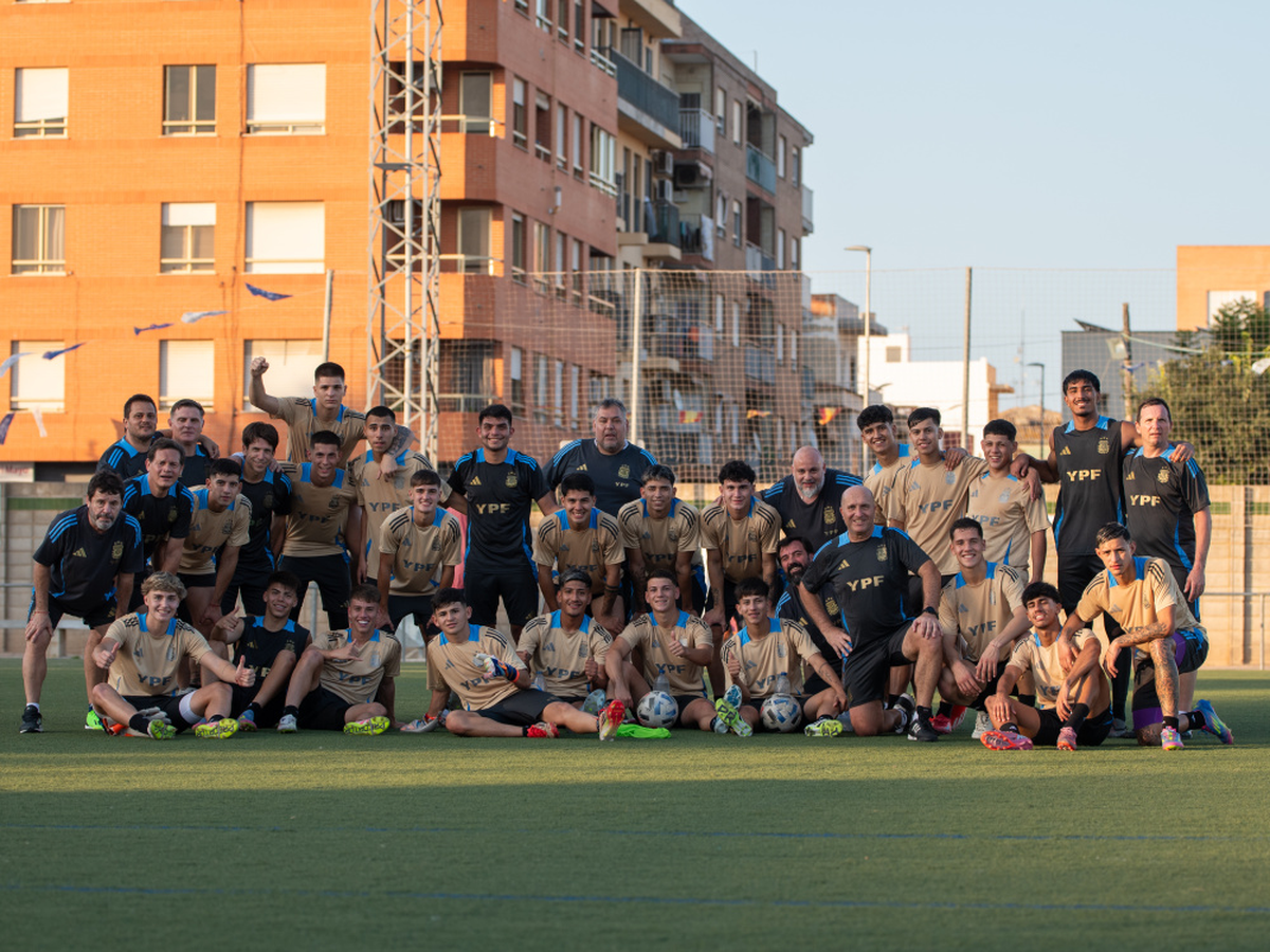 Argentina Sub 20, plantel completo