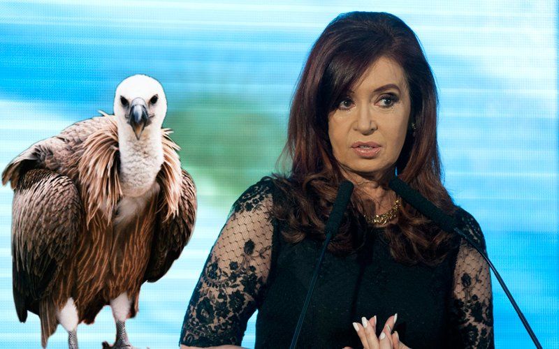 Cristina ante un nuevo default