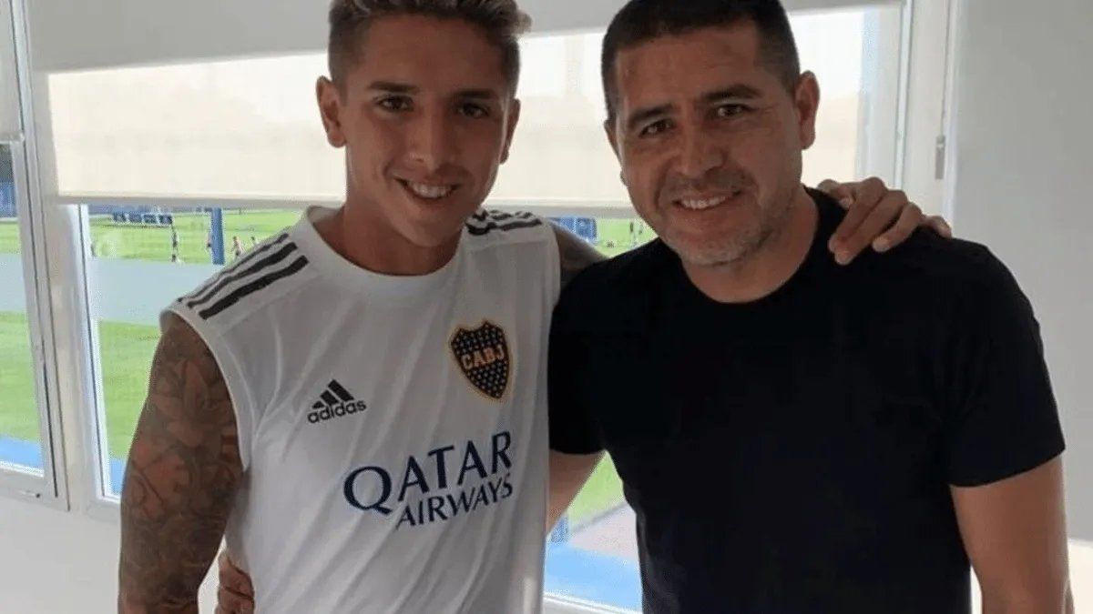 Juan Román Riquelme- Agustín Almendra