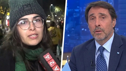 Eduardo Feinmann fue a buscar contradicciones en la marcha de Ni Una Menos, y terminó ligando una chicana en vivo que lo dejó espantosamente humillado. Foto: Urgente24/Captura X Eduardo Feinmann fue a buscar contradicciones en la marcha de Ni Una Menos, y terminó ligando una chicana en vivo que lo dejó espantosamente humillado. Foto: Urgente24/Captura X