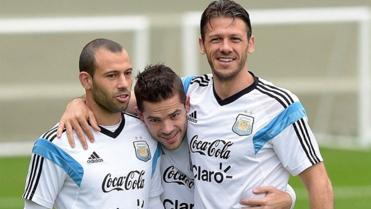 Javier Mascherano, Fernando Gago, Martín Demichelis