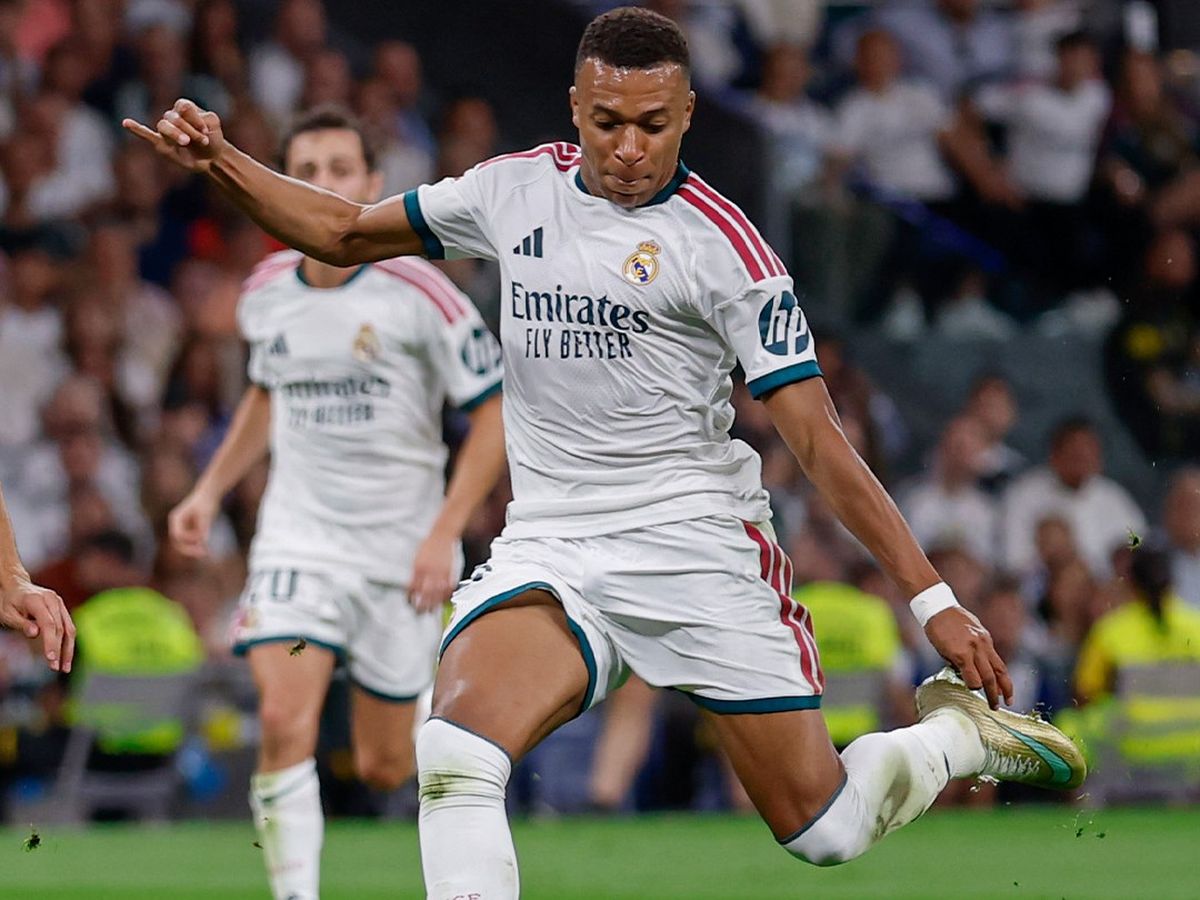 Kylian Mbappe, intratable en el Real Madrid