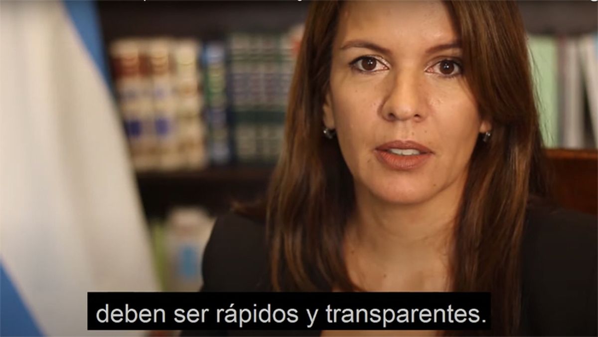Vicepresidenta del Consejo de la Magistratura, la jueza Agustina Díaz Cordero.