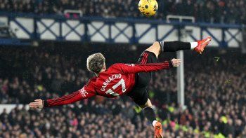 Alejandro Garnacho marcó un doblete para Manchester United Alejandro Garnacho marcó un doblete para Manchester United
