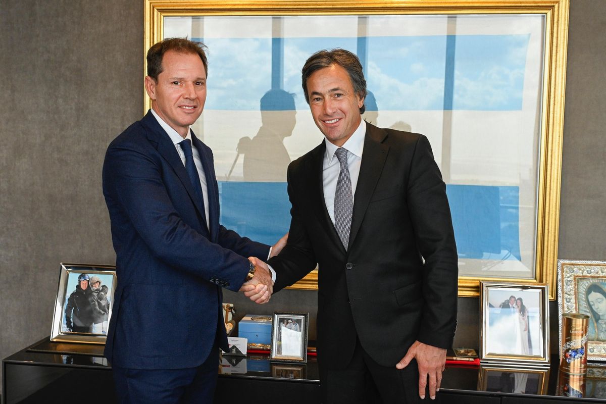 Jorge Brito (izq) y Juan Parma