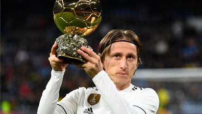 Luka Modrić festeja sus 38 años