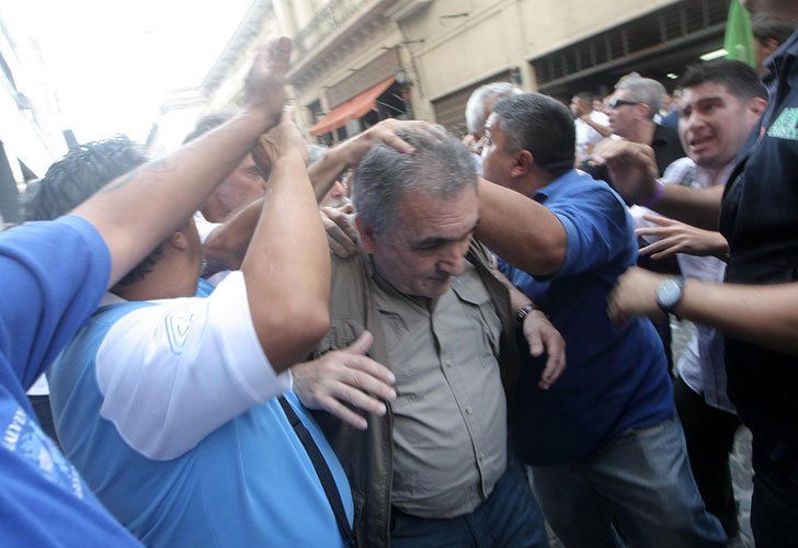 El último acto de la CGT que terminó en escándalo