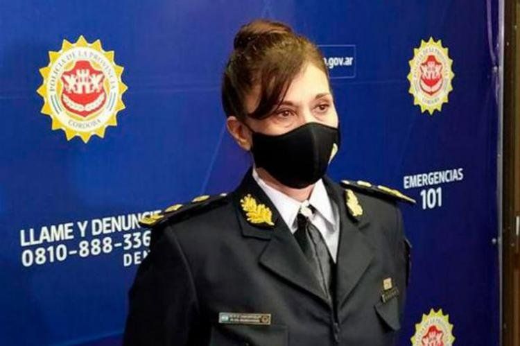 La Jefa de Policía, Liliana Zárate. 