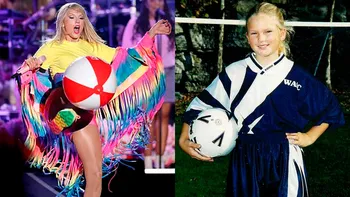 taylor swift y su secreto mejor guardado: es futbolista desde chica taylor swift y su secreto mejor guardado: es futbolista desde chica