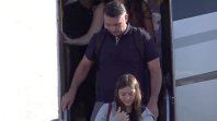 Flávio Bolsonaro arribando a USA.