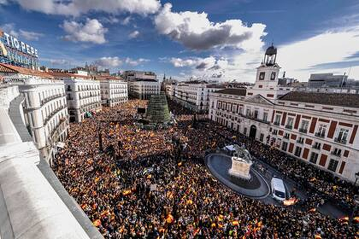 Las calles se manifiestan contra la Amnistía Las calles se manifiestan contra la Amnistía