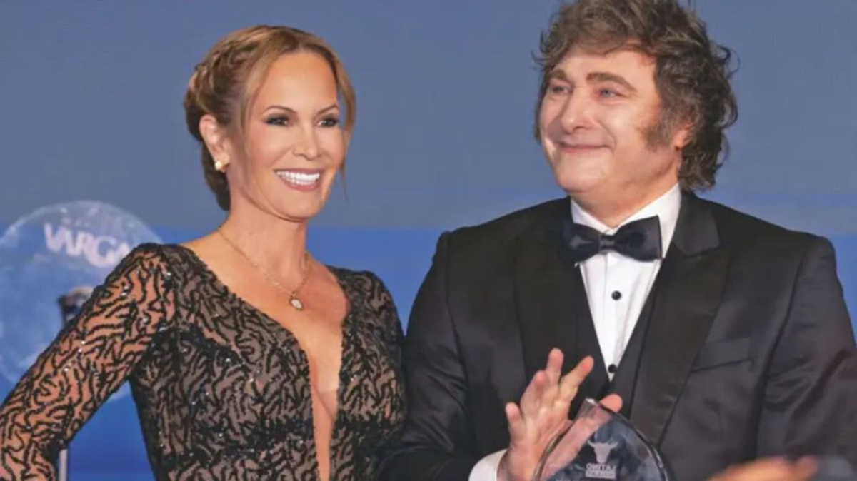 Natalia de Negri y Javier Milei Natalia de Negri y Javier Milei