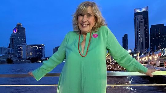 Georgina Barbarossa prendió el ventilador de cara al debut de Moria Casán en El Trece. Georgina Barbarossa prendió el ventilador de cara al debut de Moria Casán en El Trece.