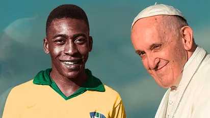 El Papa Francisco elige a Pelé sobre Messi y Maradona