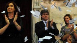 altText(¿Lapsus en el Senado?: Rojkés de Alperovich votó por investigar a Boudou)}