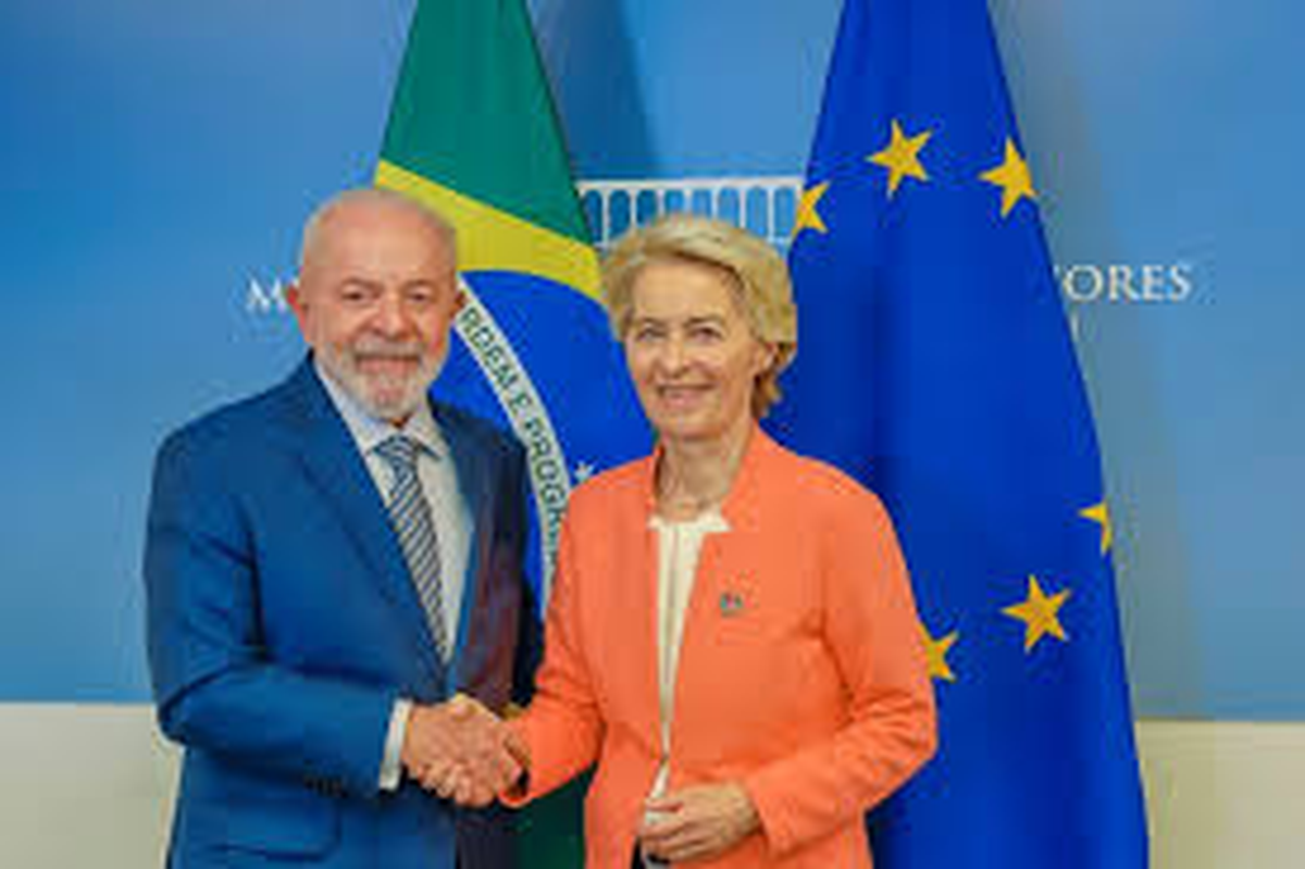 Lula y Von der Leyen