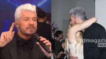 marcelo tinelli a los besos con participante del bailando 2023 marcelo tinelli a los besos con participante del bailando 2023