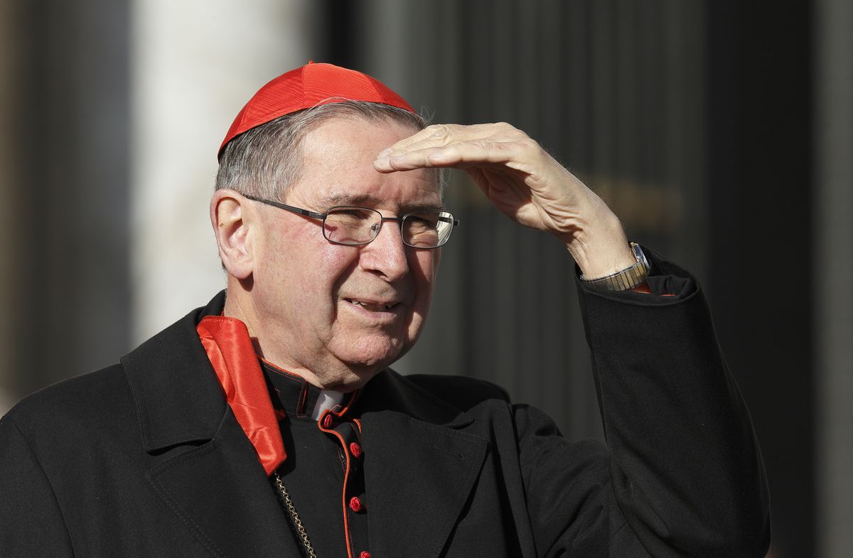 Cardenal presbítero emérito Rogert Mahony,