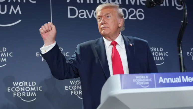 Donald Trump en Davos: