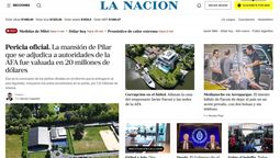 Portada de la web de La Nación el 30/12/2025 a las 17:00. Portada de la web de La Nación el 30/12/2025 a las 17:00.