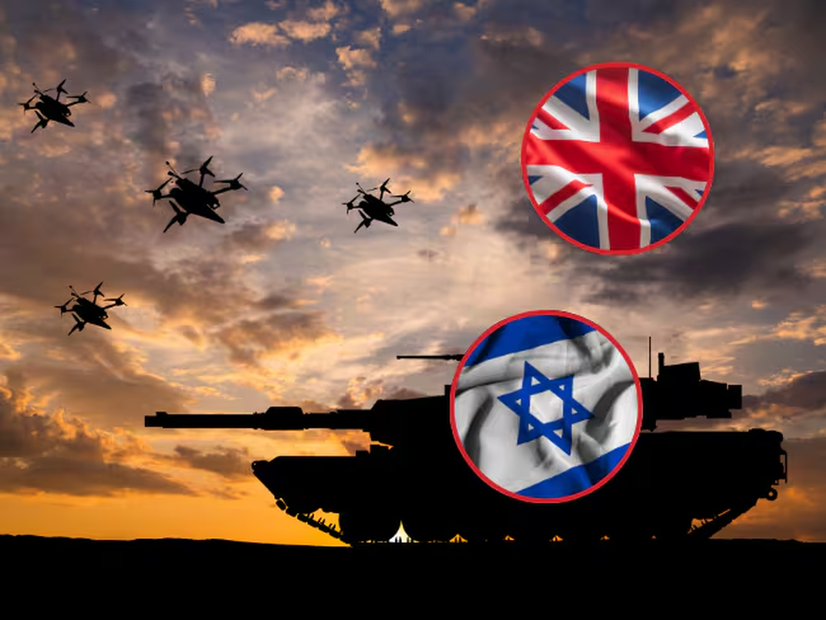 Entre los artículos incluidos en la suspensión de las exportaciones de armas figuran componentes para aviones militares, incluidos aviones de combate, helicópteros y drones. Entre los artículos incluidos en la suspensión de las exportaciones de armas figuran componentes para aviones militares, incluidos aviones de combate, helicópteros y drones.