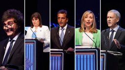 Los candidatos presidenciales van a un último debate este domingo.