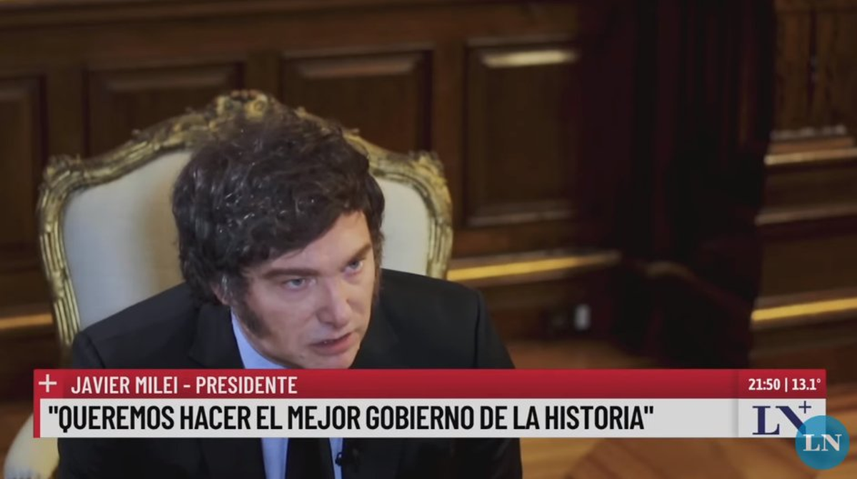 Javier Milei y los políticos: dice que hará el mejor gobierno de la historia Javier Milei y los políticos: dice que hará el mejor gobierno de la historia