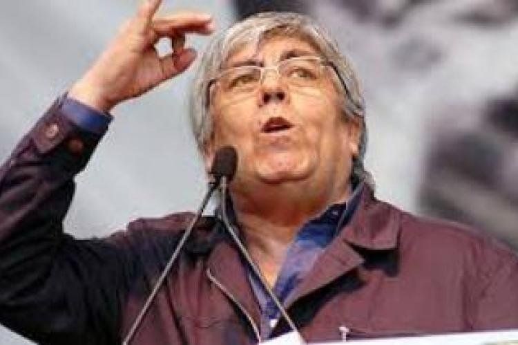 Hugo Moyano líder del sindicato de Camioneros